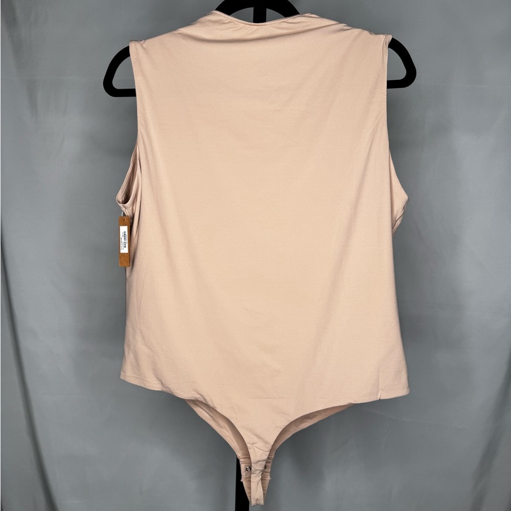 🆕 NWT Skims Fits Everybody High Neck Body Suit Mica Color Cami Size 4X - Picture 5 of 7